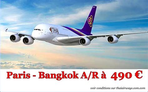 paris bangkok thai airways|vols paris phuket direct.